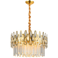 Фото Каскадная люстра Natali Kovaltseva NAVIS 76019/8C GOLD