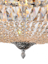 Купить Люстра на штанге Natali Kovaltseva ROCOCO 81406/6C CHROME