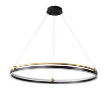Цена на Подвесной светильник Crystal Lux FERNANDO SP88W LED BLACK/GOLD