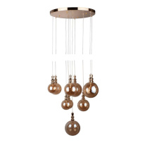 Купить Каскадная люстра AM Group AM354-10 AMBER