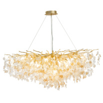 Фото Подвесная люстра AM Group FOREST DL1200 GOLD