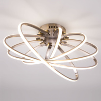 Фото Накладная люстра Eurosvet 90100/5 сатин-никель