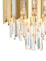 Купить Каскадная люстра Natali Kovaltseva AMAZONE 81444/5C GOLD