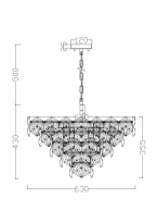 Цена на Каскадная люстра Freya FR1004PL-12CH