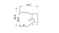 Купить Профиль SWG pro FSC-20-BL-2