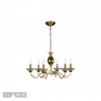 Купить Подвесная люстра iLamp YT2049-6 GD+COG
