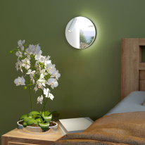 Спот Elektrostandard Drom LED белый/хром (40105/LED) в интернет магазине Гет Лайт