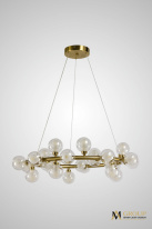 Цена на Подвесная люстра AM Group AM470 D700 POLISHED GOLD