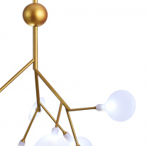 Цена на Подвесная люстра Natali Kovaltseva GRACE 75124/6С GOLD SATIN