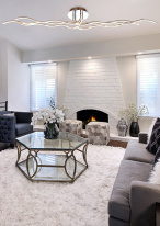 Купить с доставкой по Москве и России Люстра на штанге Eurosvet 90032/6 хром 54W