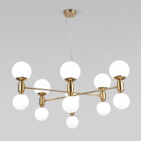Фото Подвесная люстра Eurosvet 30182 латунь