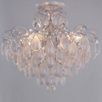 Каскадная люстра Crystal Lux SEVILIA PL4 SILVER Фото Каскадная люстра Crystal Lux SEVILIA PL4 SILVER