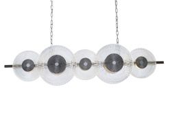 Фото Подвесной светильник Newport 4545+5/S black glossy