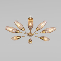 Фото Люстра на штанге Eurosvet 60140/9 золото