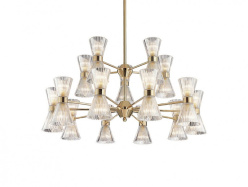 Фото Люстра на штанге Newport 3610+5/C gold