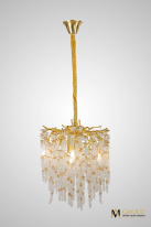 Фото Подвесная люстра AM Group DIAMAND D400 Gold