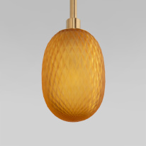 Подвесной светильник Eurosvet 50266/1 янтарный в интернет магазине Гет Лайт