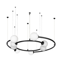 Подвесная люстра LOFT IT 10155/800 Black Фото Подвесная люстра LOFT IT 10155/800 Black