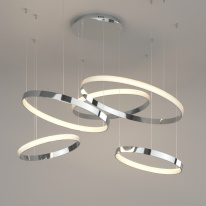 Подвесная люстра Eurosvet 90275/5 хром Smart в интернет магазине Гет Лайт