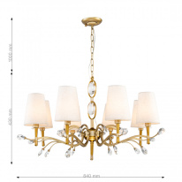 Купить Подвесная люстра Favourite 2703-8P