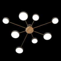 Цена на Накладной светильник LOFT IT 10316/8 Grey