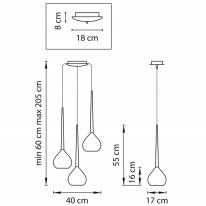 Купить с доставкой по Москве и России Каскадная люстра Lightstar 808232