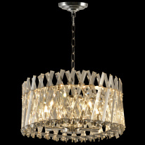 Подвесная люстра Natali Kovaltseva CROWN 81434/8C CHROME в интернет магазине Гет Лайт