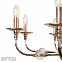 Купить Подвесная люстра iLamp 1030-8+4GD