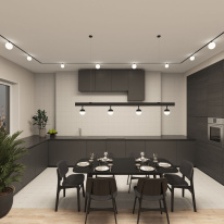 Цена на Светильник на шине Denkirs DK8055-BK