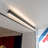 Цена на Бра Elektrostandard 128см 50W 3000K черная шагрень (101-100-40-128)