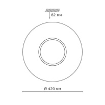 Цена на Накладной светильник Sonex 2048/DL
