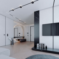 Светильник на шине Elektrostandard Slim Magnetic(черный 85172/01 в интернет магазине Гет Лайт