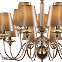 Купить Подвесная люстра iLamp P2406-10+5 Nickel