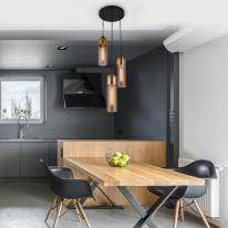 Подвесной светильник Eurosvet 50180/3 янтарный в интернет магазине Гет Лайт