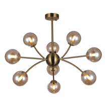 Люстра на штанге Escada 10164/9PL Copper Фото Люстра на штанге Escada 10164/9PL Copper