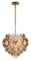 Подвесная люстра Crystal Lux DESEO SP6 D460 GOLD Цена на Подвесная люстра Crystal Lux DESEO SP6 D460 GOLD