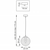 Цена на Подвесной светильник Lightstar 804001