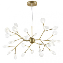 Фото Подвесная люстра Natali Kovaltseva GRACE 75125/27С GOLD SATIN