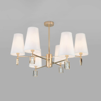 Фото Люстра на штанге Eurosvet 60137/6 золото