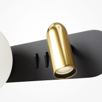 Купить с доставкой по Москве и России Бра Maytoni MOD350WL-01BBS