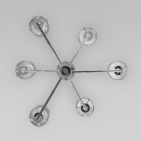 Цена на Люстра на штанге Eurosvet 60156/6 хром