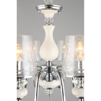 Подвесная люстра Omnilux OML-84603-08 Купить с доставкой по Москве и России Подвесная люстра Omnilux OML-84603-08