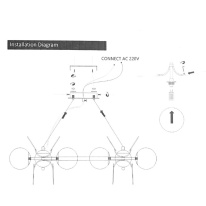 Купить с доставкой по Москве и России Детская люстра ImperiumLoft 191864-26