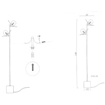 Купить Торшер ImperiumLoft 191869-26