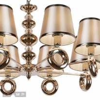 Цена на Подвесная люстра iLamp P2401-8 Nickel