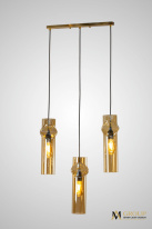 Фото Каскадная люстра AM Group AM357-3AMBER