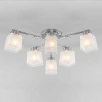 Фото Накладная люстра Eurosvet 30162/6 хром