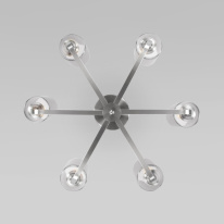 Купить Люстра на штанге Eurosvet 60138/6 сатин-никель