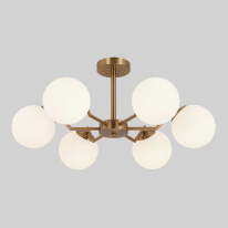 Фото Люстра на штанге Eurosvet 70154/6 латунь