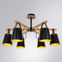 Люстра на штанге ARTE Lamp A7032PL-6BK Купить с доставкой по Москве и России Люстра на штанге ARTE Lamp A7032PL-6BK